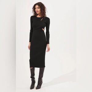 Astr Alora Sweater Midi Dress